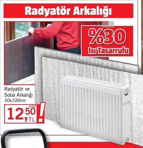 Radyatör ve Soba Arkalığı 50x100cm image