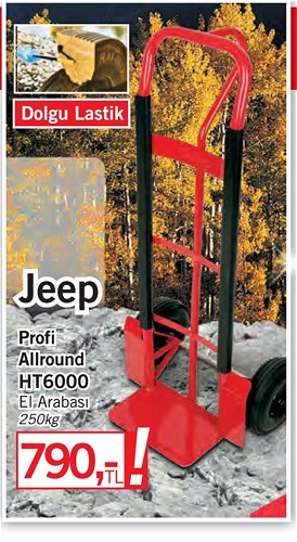 Jeep Profi Allround HT6000 El Arabası 250kg image