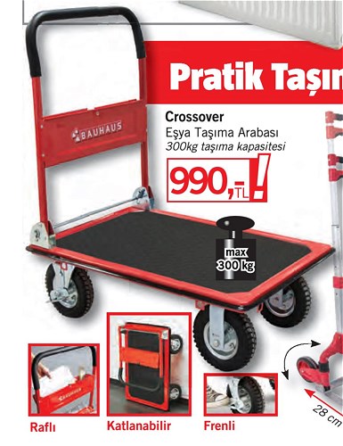 Crossover Eşya Taşıma Arabası 300kg image