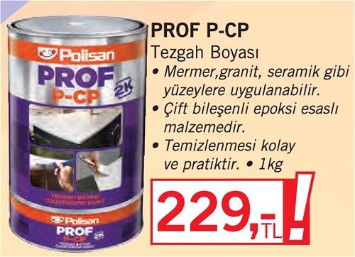 Prof P-CP Tezgah Boyası 1kg image