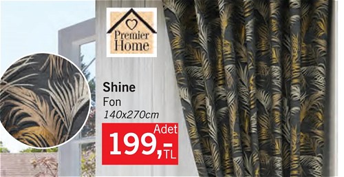 Premier Home Shine Fon 140x270 cm image