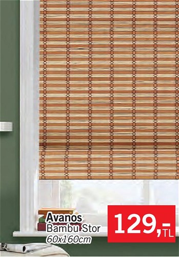 Linadora Avanos Bambu Stor 60x160cm image