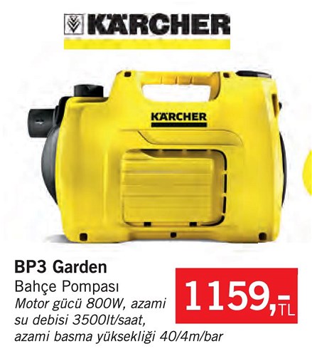 Karcher BP3 Garden Bahçe Pompası 800W image