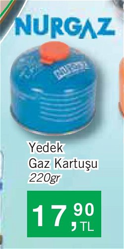 Nurgaz Yedek Gaz Kartuşu 220 gr image