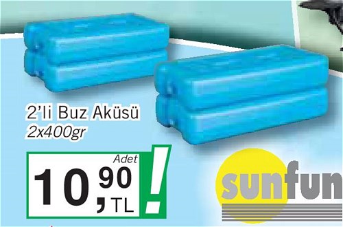 2'li Buz Aküsü 2x400 gr image