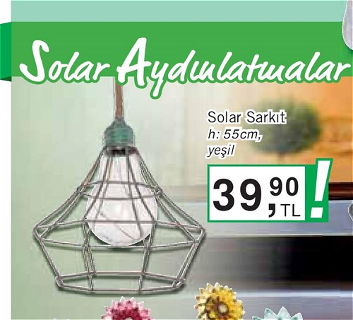 Solar Sarkıt 55 cm Yeşil image