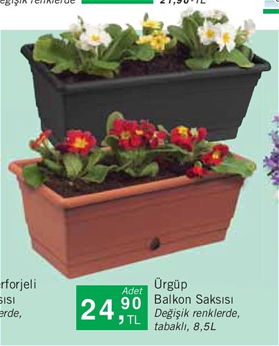 Ürgüp Balkon Saksısı 8,5 l image