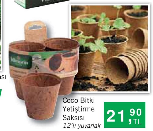 Cocc Bitki Yetiştirme Saksısı 12 l image