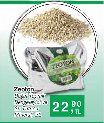 Zeoton Doğal Toprak Dengeleyici ve Su Tutucu Mineral 2 l image