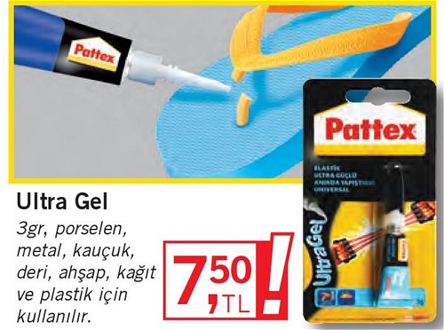 Pattex Ultra Gel 3 gr image