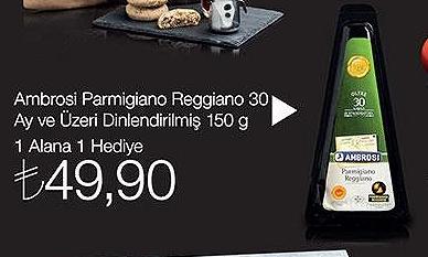 Ambrosi Parmigiano Reggiano 30 Ay Ve Üzeri Dinlendirilmiş 150 G image