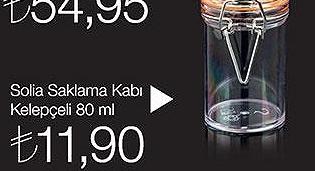 Solia Saklama Kabı Kelepçeli 80 Ml image