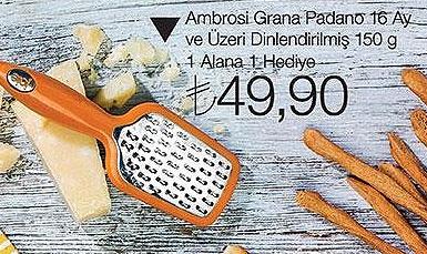 Ambrosi Grana Padano 16 Ay Ve Üzeri Dinlendirilmiş 150 G image