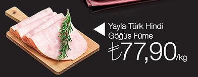 Yayla Türk Hindi Göğüs Füme image