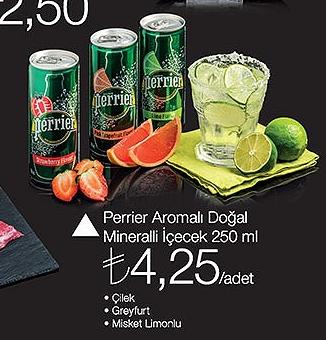 Perrier Aromalı Doğal Mineralli İçecek 250 Ml image