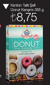 Kenton Tatlı Şefi Donut Karışımı 355 G image