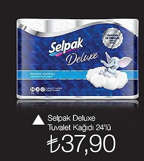 Selpak Deluxe Tuvalet Kağıdı 24'lü image