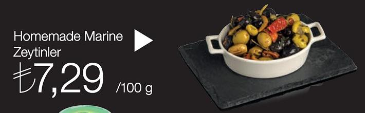 Homemade Marine Zeytinler 100 Gr image