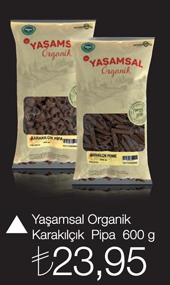 Yaşamsal Organik Karakılçık Pipa 600 G image