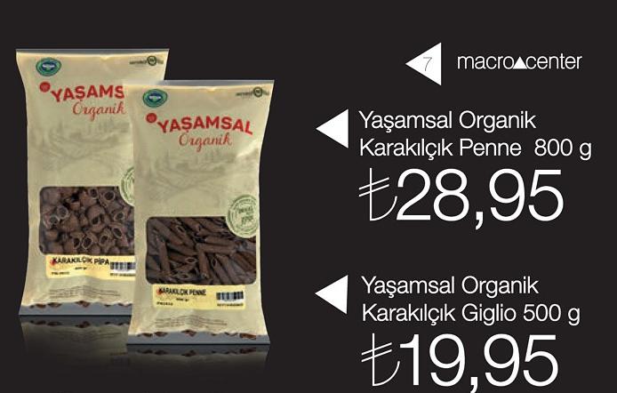 Yaşamsal Organik Karakılçık Giglio 500 G image
