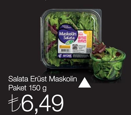 Salata Erüst Maskolin Paket 150 G image