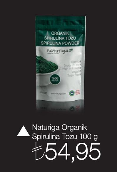 Naturiga Organik Spirulina Tozu 100 G image