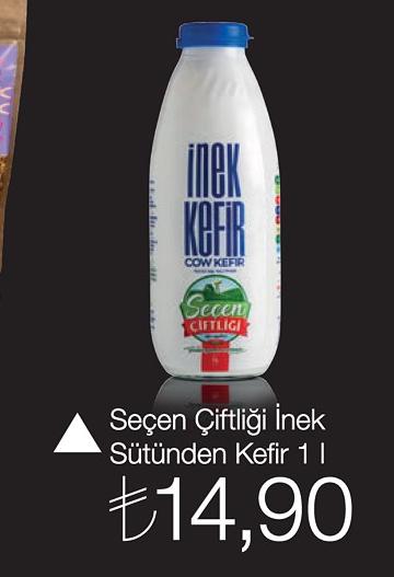 Seçen Çiftliği İnek Sütünden Kefir 1 L image