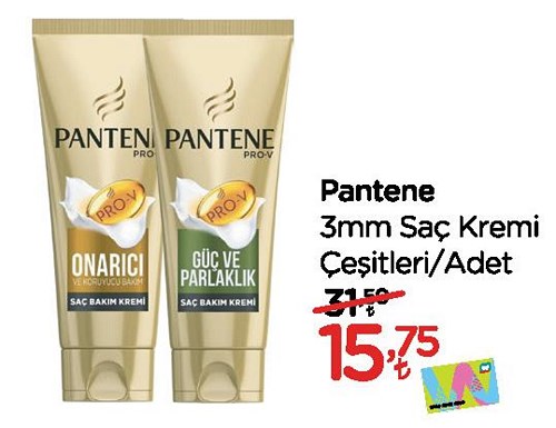 Pantene 3MM Saç Kremi Çeşitleri/Adet image