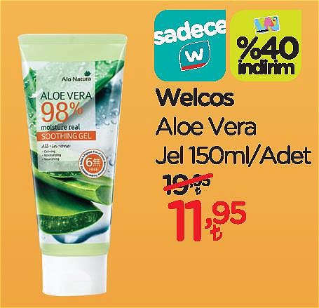 Welcos Aloe Vera Jel 150 ml image