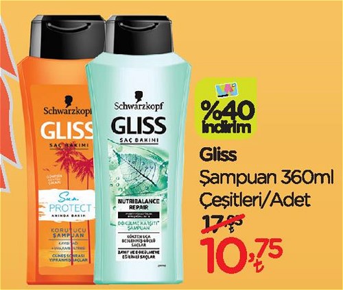 Gliss Şampuan 360 ml Çeşitleri image