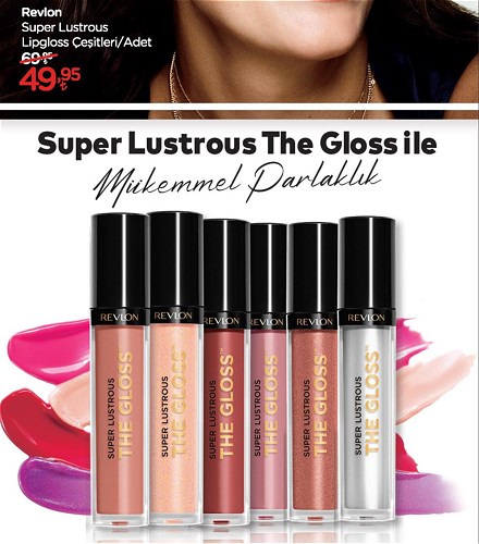 Revlon Super Lustrous Lipgloss Çeşitleri/Adet image