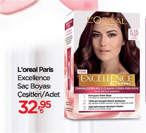 Loreal Paris Excellence Saç Boyası Çeşitleri/Adet image