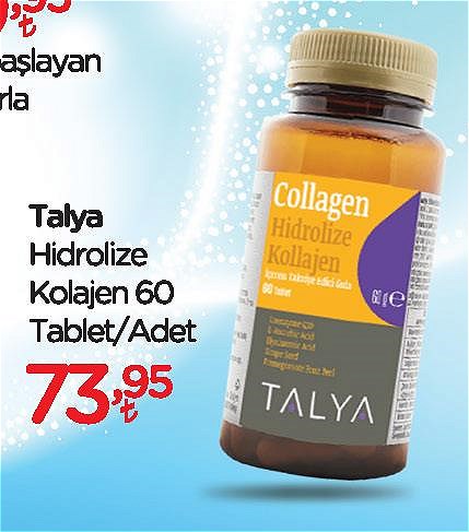 Talya Hidrolize Kolajen 60 Tablet image