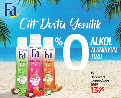 Fa Deodorant Çeşitleri/Adet image