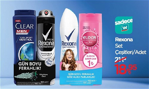 Rexona Set Çeşitleri/Adet image