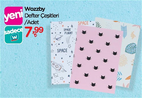 Wozzby Defter Çeşitleri/Adet image