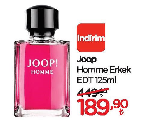 Joop Homme Erkek Edt 125 ml image