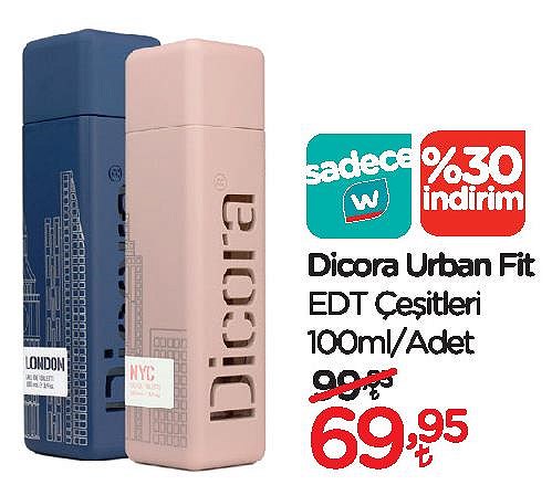 Dicora Urban Fit Edt Çeşitleri 100 ml image