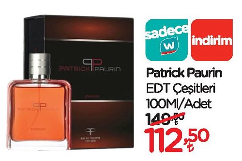 Patrick Paurin Edt Çeşitleri 100 ml image