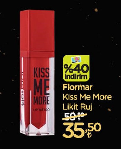 Flormar Kiss Me More Likit Ruj image