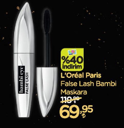 Loreal Paris False Lash Bambi Maskara image