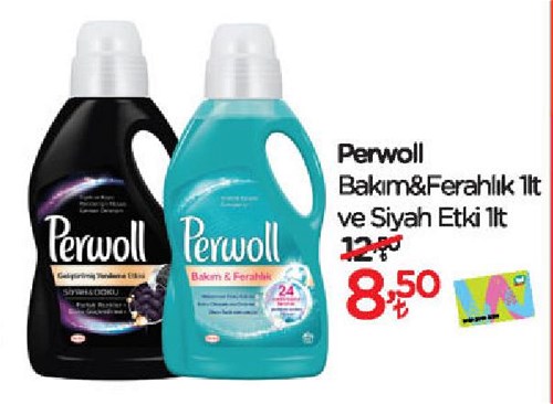 Perwoll Bakım&Ferahlık 1 lt ve Siyah Etki 1 lt image