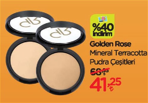 Golden Rose Mineral Terracotta Pudra Çeşitleri image