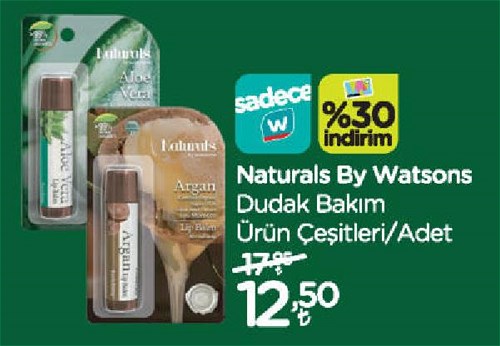 Naturals by Watsons Dudak Bakım Ürün Çeşitleri/Adet image