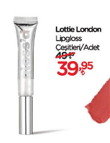 Lottie London Lipgloss Çeşitleri/Adet image