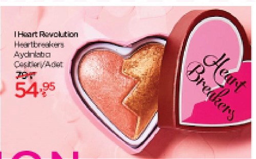 I Heart Revolution Heartbreakers Aydınlatıcı Çeşitleri/Adet image