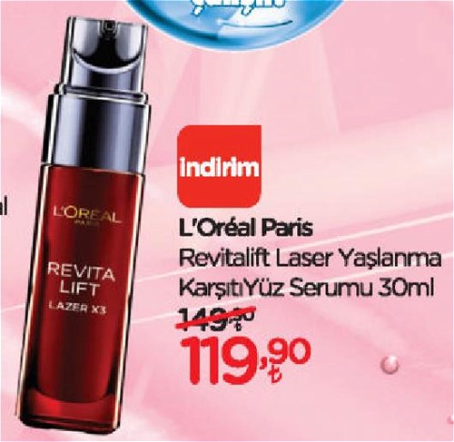 Loreal Paris Revitalift Laser Yaşlanma Karşıtı Yüz Serumu 30 ml image