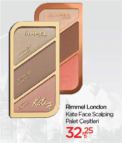 Rimmel London Kate Face Scalping Palet Çeşitleri image