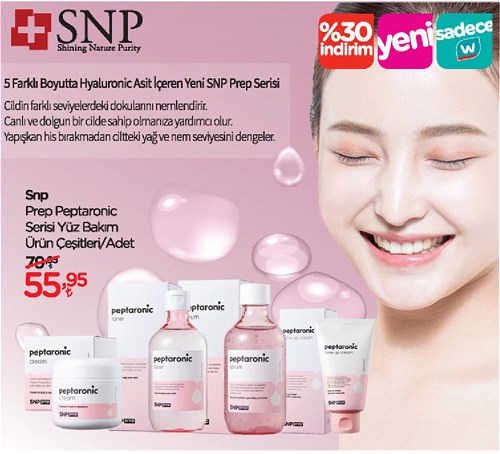 SNP Prep Peptaronic Serisi Yüz Bakım Ürün Çeşitleri/Adet image