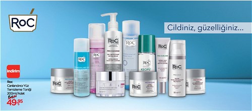 Roc Canlandırıcı Yüz Temizleme Toniği 200 ml image